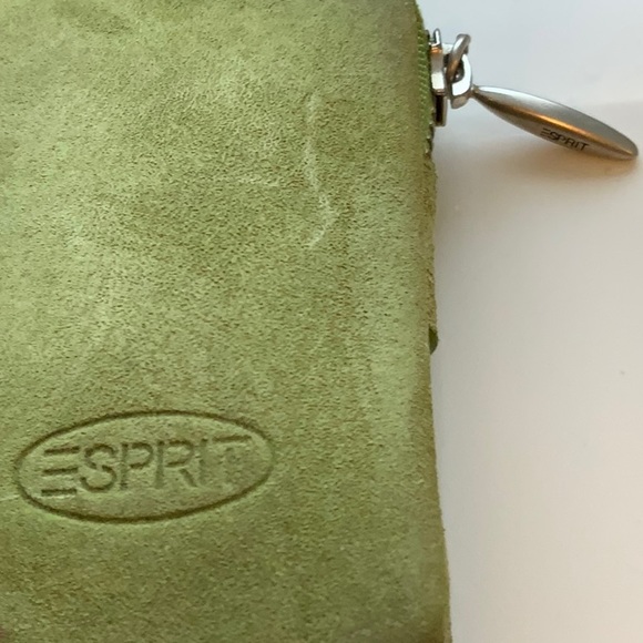 Esprit women’s leather wallet lime green - Picture 4 of 4